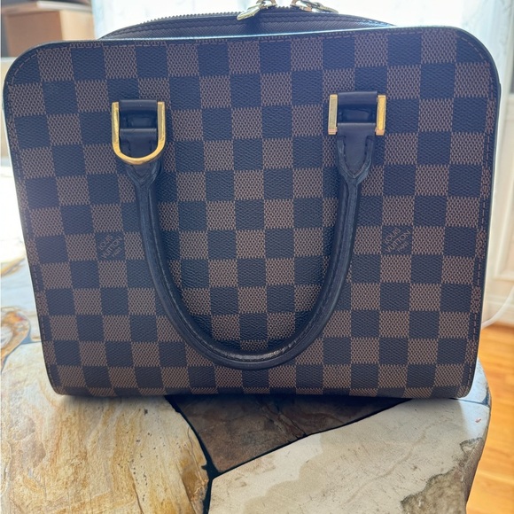 Louis Vuitton Damier Ebene Triana Handbag - Picture 2 of 15